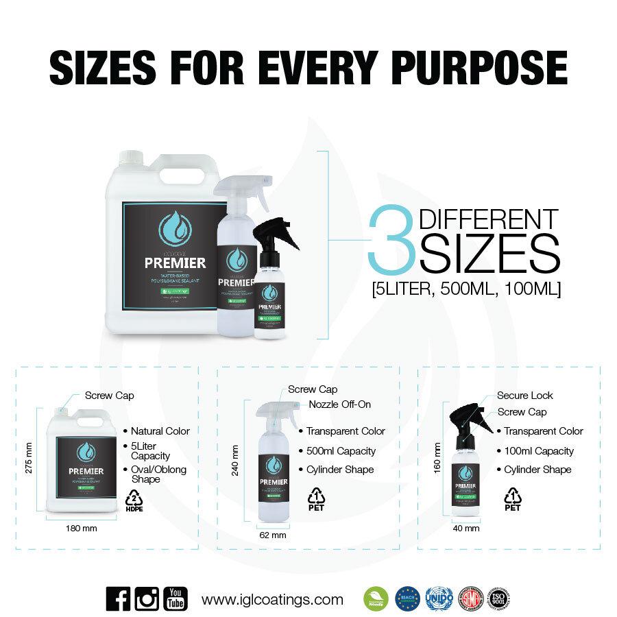 IGL ecocoat Premier 500ml - CARZILLA.CA