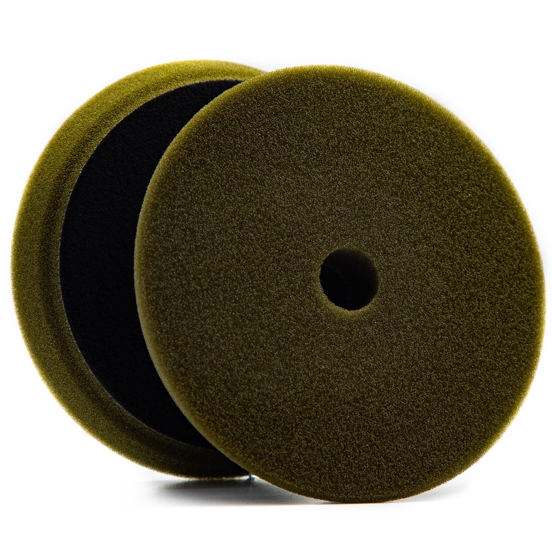 Lake Country UDOS 6" Olive Medium Cutting Pad (for 5" plates) - CARZILLA.CA