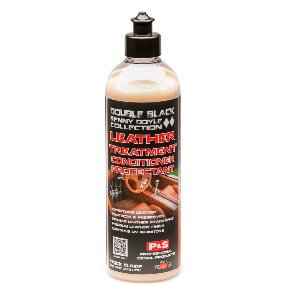 Double Black Leather Treatment 16oz - CARZILLA