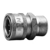 MTM Hydro M22 14mm x 3/8th Stainless QC Coupler 24.5021 - CARZILLA.CA