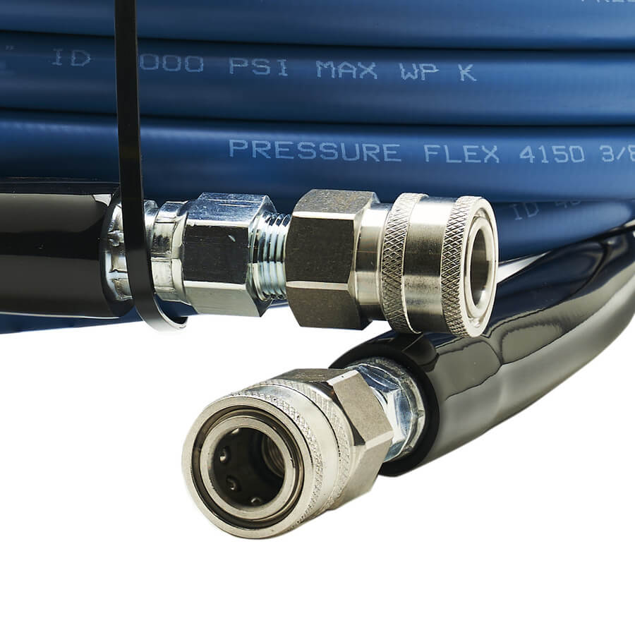 Pressure Washer Hose Reel Kit for 100 ft of 3/8” Power Washer Hose, 4000  PSI 