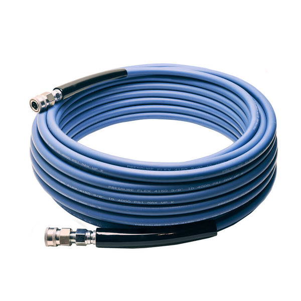 MTM KobraJet Smooth Blue 75’ 4,000 PSI with SS QC’s 29.8232 - CARZILLA.CA