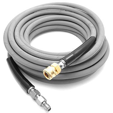 MTM Hydro KobraJet 50ft 4,000 PSI Non-Marking Grey Hose with QC 29.5223 - CARZILLA.CA