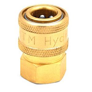 MTM Hydro 1/4 Female NPT Brass Quick Coupler 24.0067 - CARZILLA.CA