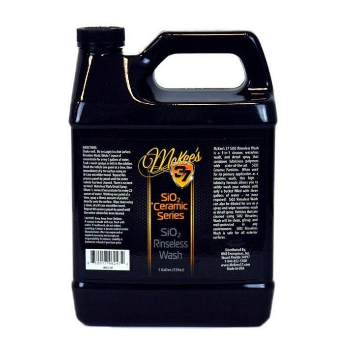 McKee's 37 SiO2 Rinseless Wash 128oz - CARZILLA.CA