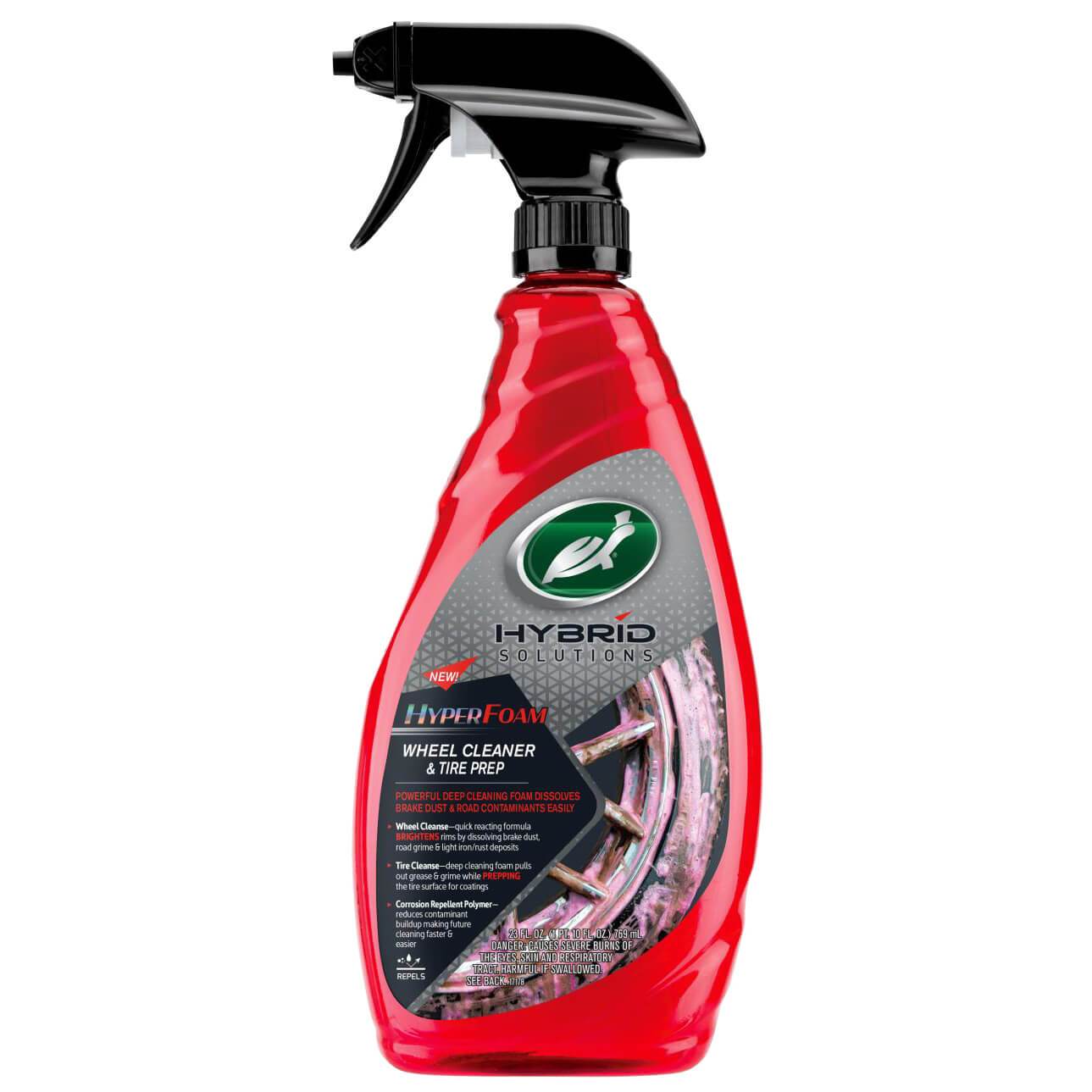 Turtle Hyper Foam Wheel and Tire Cleaner 23oz