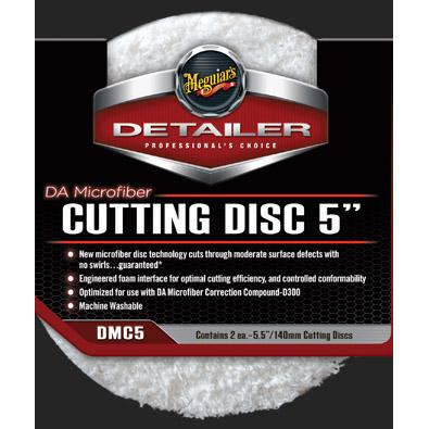 Meguiar's DMC5-DA Microfiber Cutting Pad 5" Single Pad - CARZILLA.CA
