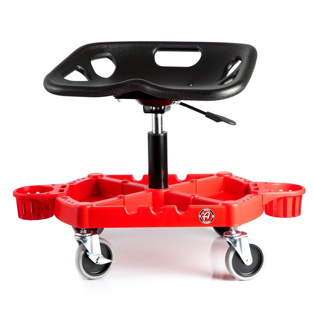 Adam's New Detailing Stool Cart w/ adjustable height - CARZILLA.CA