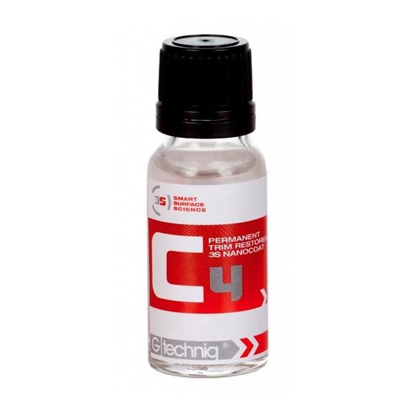 Gtechniq C4 Permanent Trim Restorer 15ml - CARZILLA.CA