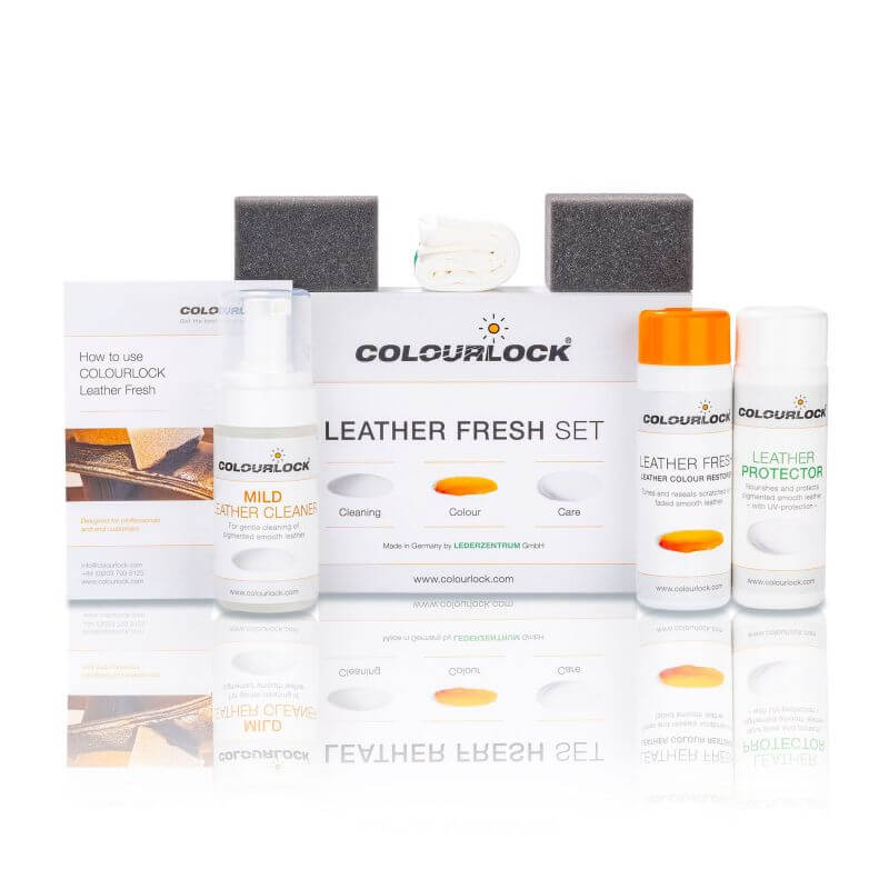 Colourlock Leather Fresh Dye Kit (Black) - CARZILLA.CA