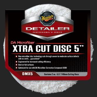 Meguiar's DMX5-DA Microfiber Xtra Cut Pad 5" Single Pad - CARZILLA.CA