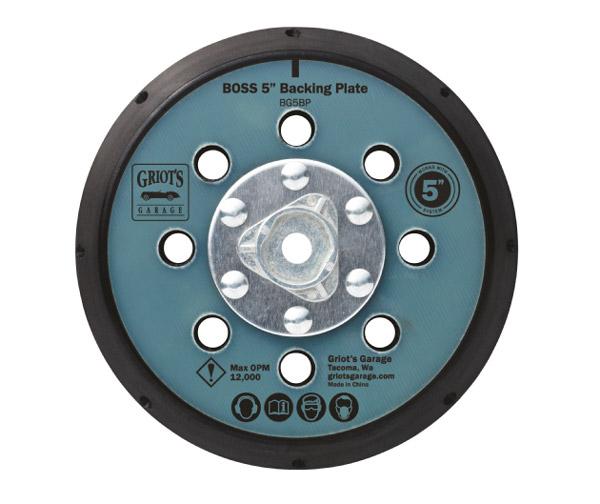 Griots Garage BOSS 5 inch Backing Plate - CARZILLA.CA