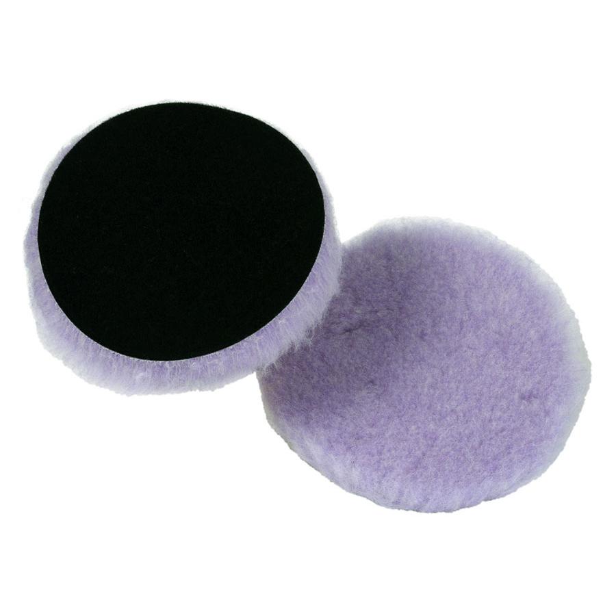 Lake Country Purple Foamed Wool Buffing/Polishing Pad 3" - CARZILLA.CA