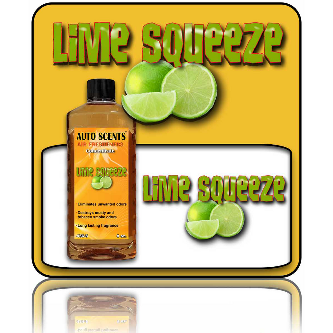 Lime Squeeze Air Freshener Concentrate 8oz - CARZILLA.CA