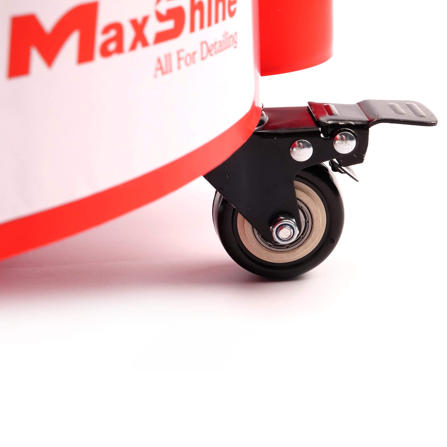 MaxShine MaxShine Rolling Bucket Dolly (RED) W/Holders