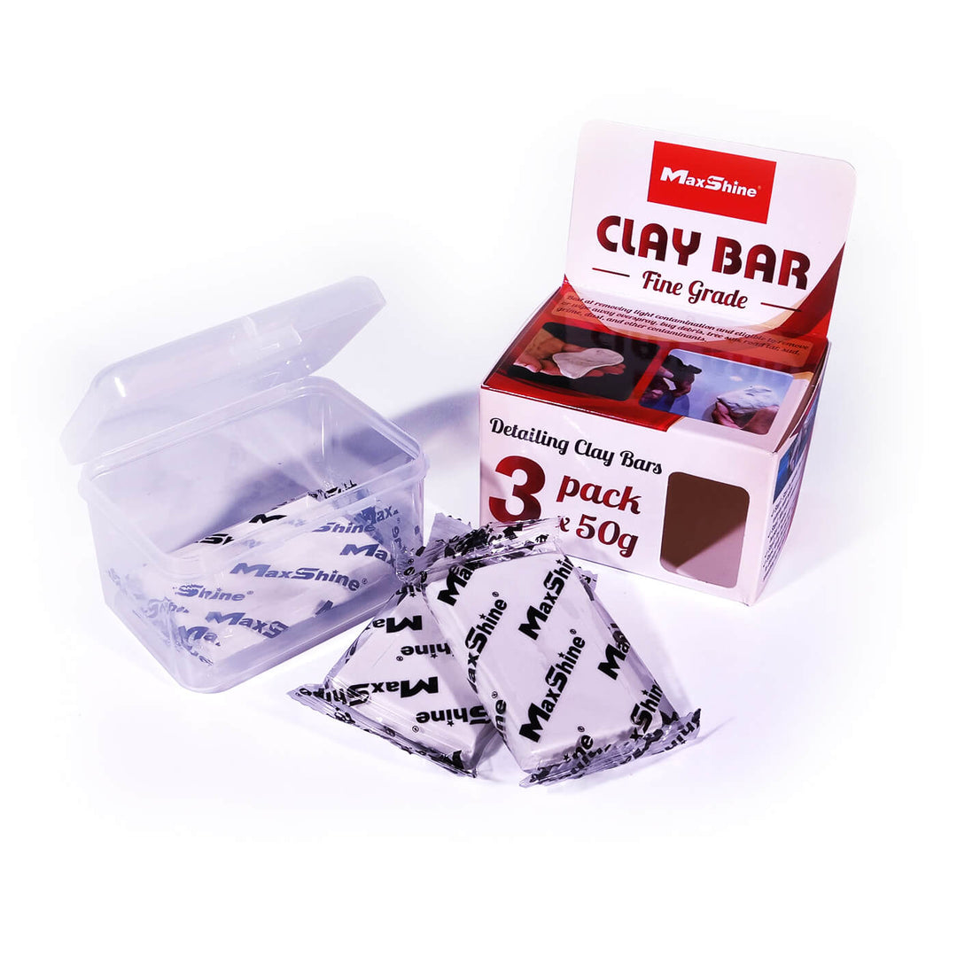 Maxshine Fine Detailing Clay Bar 3pcs Kit 150g - CARZILLA.CA