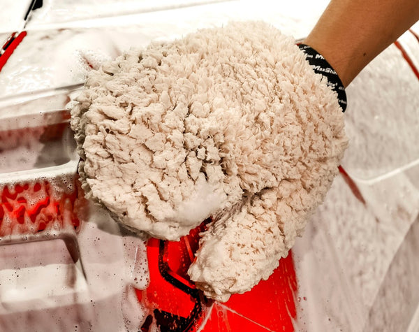 Maxshine Ultra Plush Microfiber Car Wash Mitt 650GSM - CARZILLA.CA