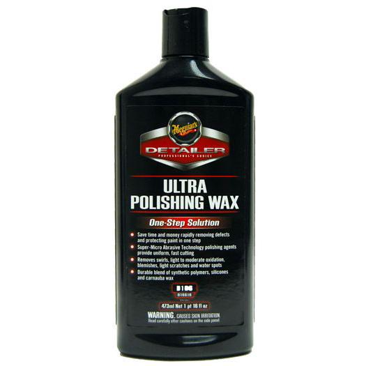 Meguiar’s D166 Ultra Polishing Wax 16oz - CARZILLA.CA