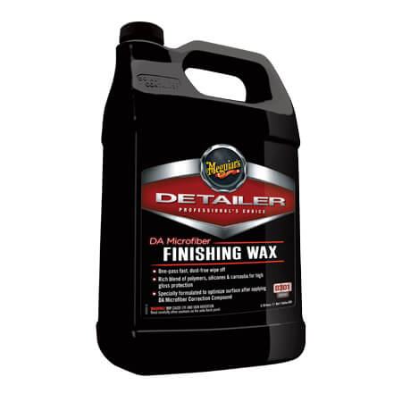 Meguiars D301 DA Microfiber Finishing Wax 128oz - CARZILLA.CA