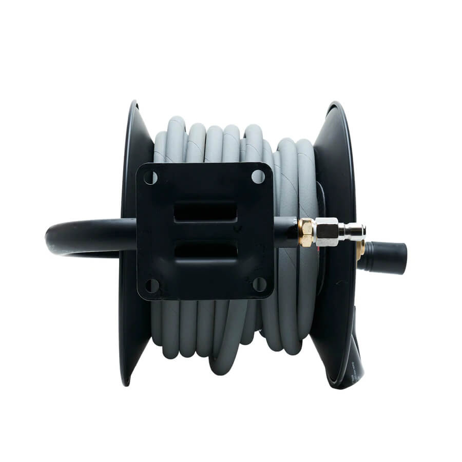  MTM Hydro 27.0004 4000 PSI 3/8 Male x 3/8 Female 100'  Painted Hose Reel : Tools & Home Improvement