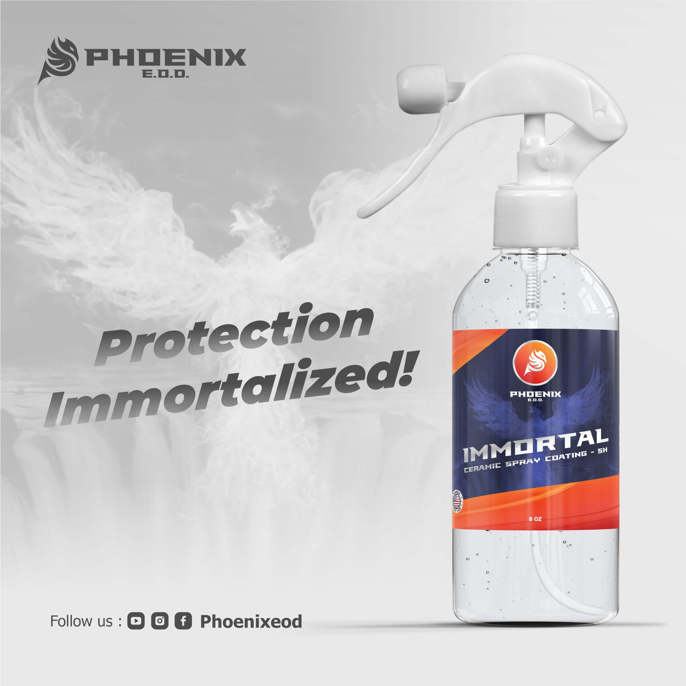 Phoenix Immortal Ceramic Spray Coating 8oz