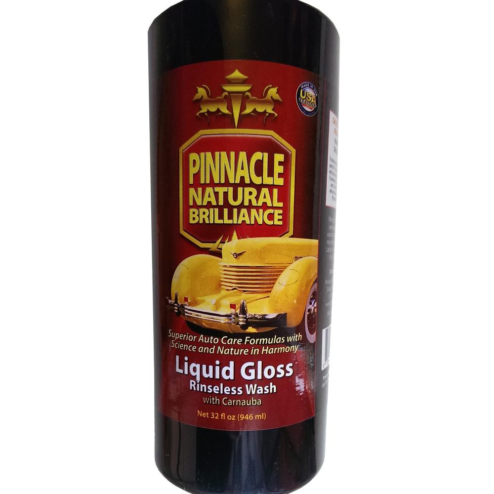 Pinnacle Liquid Gloss Rinseless Wash with Carnauba 32oz - CARZILLA.CA