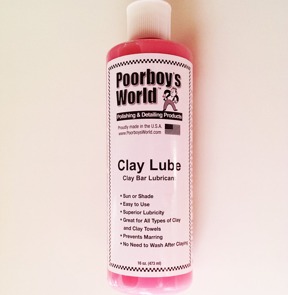 Poorboy's World Clay Lube 16oz, 32oz - CARZILLA.CA