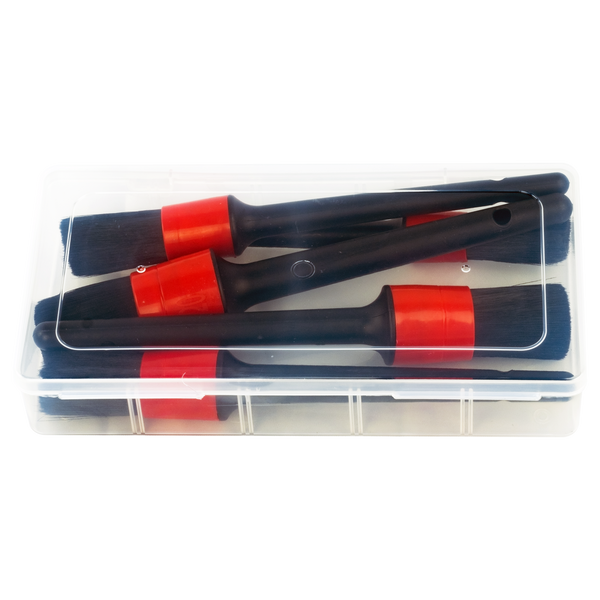 POPO Essentials Medium-Soft Detailing Brush Set (High Density) - CARZILLA.CA