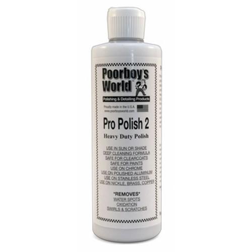 Poorboy's World Pro Polish 2 16oz - CARZILLA.CA
