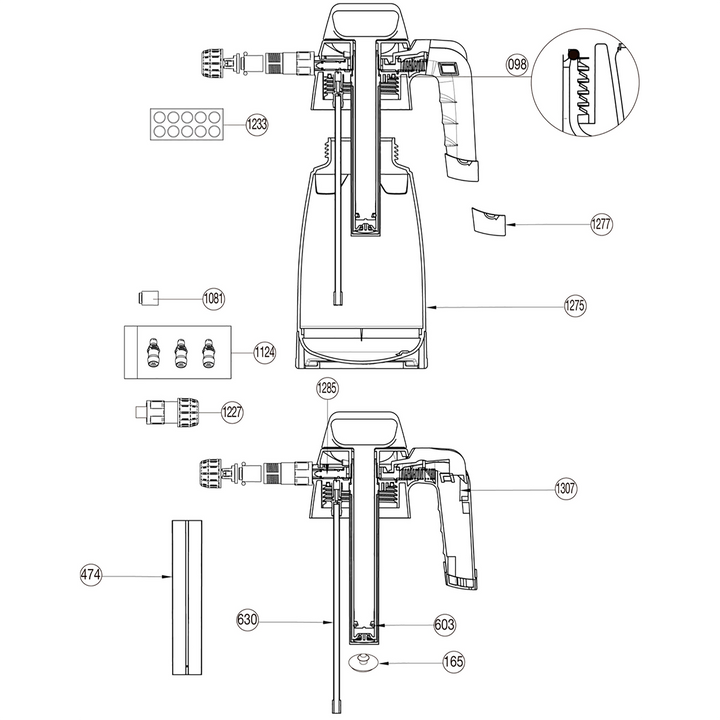 IK FOAM PRO 2 Replacement Parts - CARZILLA.CA