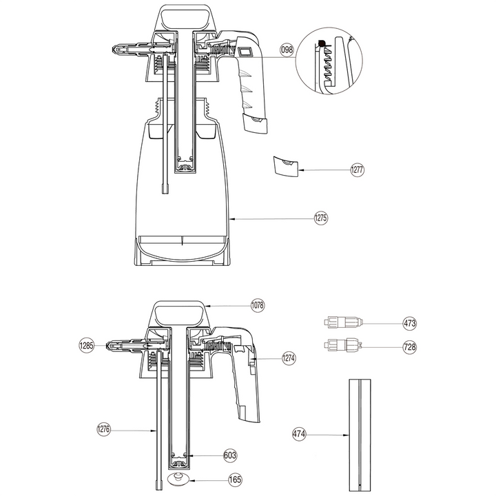 IK MULTI PRO 2 Replacement Parts - CARZILLA.CA