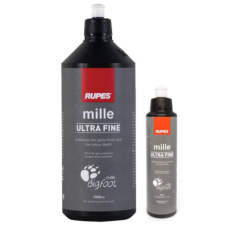 Rupes Mille White Ultra Fine Compound (250ml, 1L) - CARZILLA.CA
