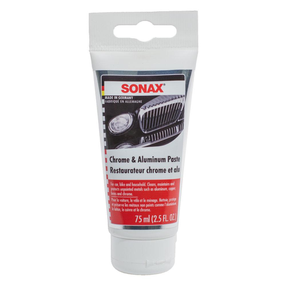 SONAX Chrome & Aluminum Polishing Paste 75ml - CARZILLA.CA