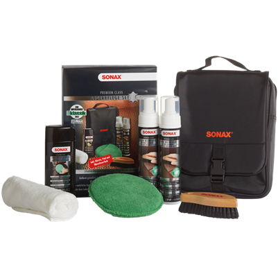 SONAX Premium Class Leather Care kit - CARZILLA