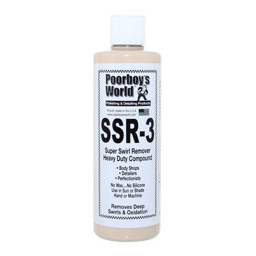 Poorboy's World SSR 3.0 Polishing Compound 16oz - CARZILLA.CA