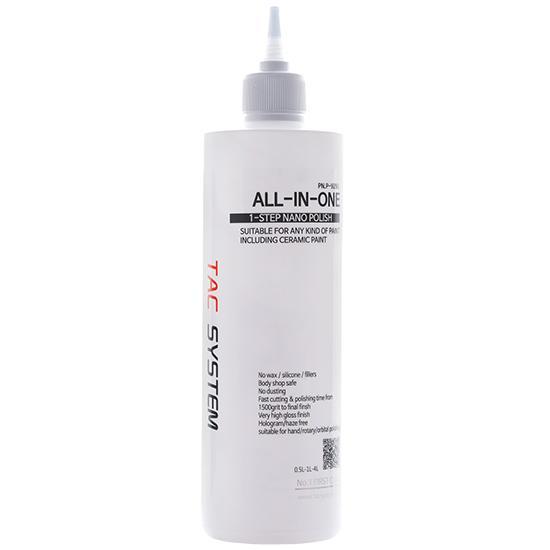 TACSYSTEM All In One Polish, Single-Stage Compound 500ml - CARZILLA.CA