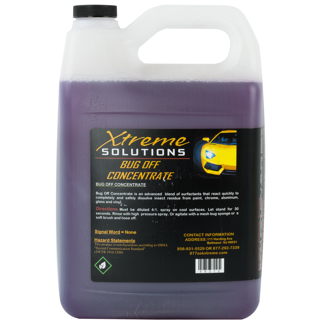Xtreme Solutions Bug Off Concentrated 128oz - CARZILLA.CA